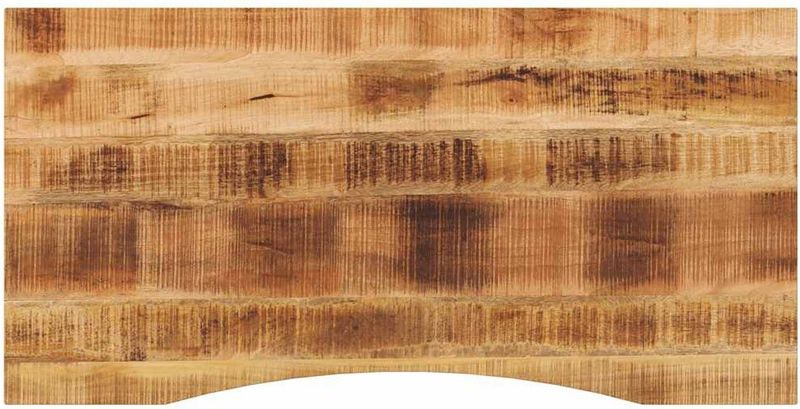 vidaXL Bureaublad - Massief Mangohout - 120x50 cm Houten Bureau Blad - Mangohout Bureau - Bureautafel - Kantoor Accessoires - Werkblad