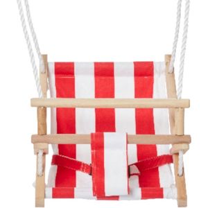 Happy People Babyschommelzitje Bambini 45 Cm Rood/Wit