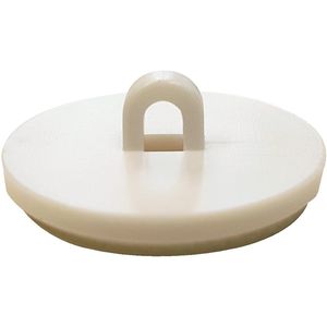 Zelfklevende witte ophanghaak ø20mm per 100 stuks