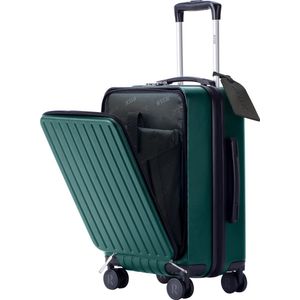 RYER Handbagage Koffer 36L - Dubbel TSA Slot - Extra sterke Rits met Voorvak - Unisex