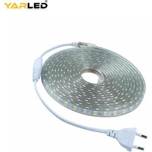 LED Strip 230V | Warm-wit 3000K| 60xSMD5050/m | 5m | IP66 | 2000Lm | led light strip