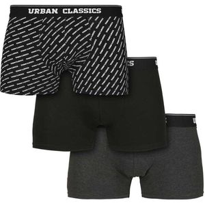 Urban Classics - 3-Pack Boxershorts set - 2XL - Multicolours