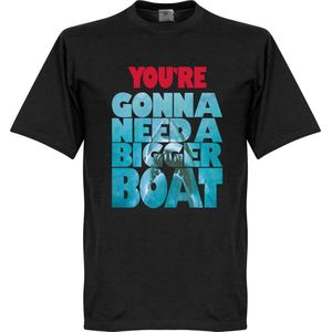 You're Going To Need A Bigger Boat Jaws T-Shirt - Zwart - XS