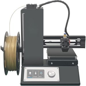 3D Printer Bouwpakket - 3D Printer - 3D Printer Starterspakket - Geschikt Voor Kinderen & Beginners - Volledig Gemonteerd - Compact Desktopdesign - Met PLA-Filament En MicroSD-Kaart