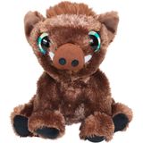 Lumo Stars Knuffelzwijn Bruin 15 Cm