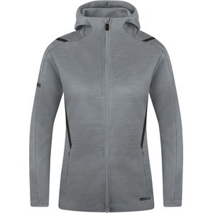 Jako - Casual Zip Jacket Challenge Women - Grijze Hoodie-40