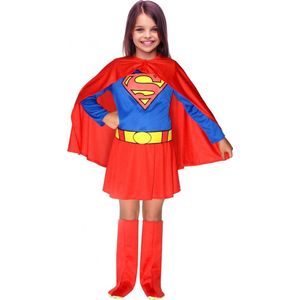 Ciao S.r.l Verkleedjurk Supergirl Polyester Rood/blauw 8-10 Jaar