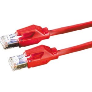 Draka UC400 premium HP-U/FTP CAT6 Gigabit netwerkkabel / rood - 3 meter