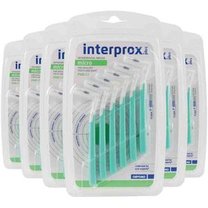 6x Interprox Ragers Plus Micro Groen PHD 1.1 6 stuks