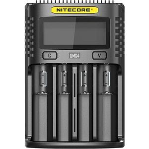 Nitecore UMS4 USB batterij lader