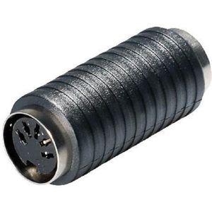 DIN 5-pins audio koppelstuk / zwart