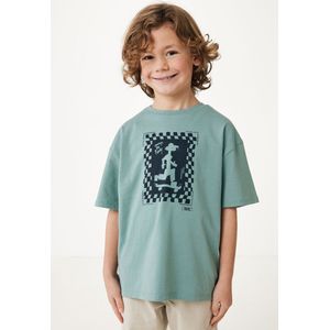 Mexx Shirt Groen Blauw - - Maat 158-164