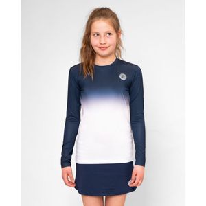 BIDI BADU Crew Gradiant Junior Longsleeve - dark blue, white Longsleeves Kinder