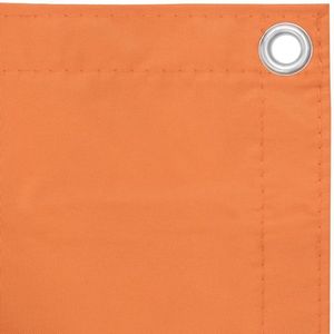 vidaXL Balkonscherm 90x300 cm oxford stof oranje - Balkonscherm - Balkonschermen - Scherm - Schermen