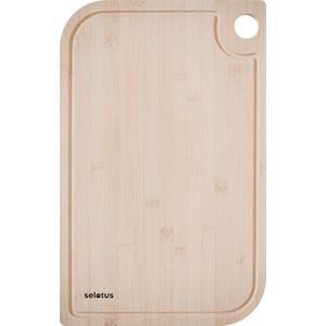 Selotus® - Snijplank bamboe - Borrelplank – Serveerplank – Organisch Bamboe – Luxe Design – Hygiënisch En Duurzaam – Snijplankenset