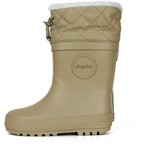 Druppies Winterlaarzen Dames - Regenlaarzen Gevoerd - Beige - Maat 37