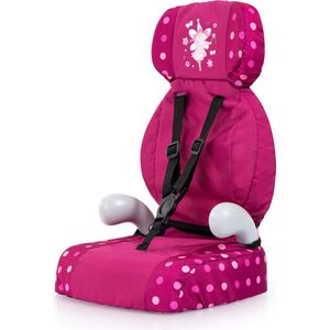 Bayer Design - Autostoeltje Deluxe Car Seat voor poppen - Roze met Fee