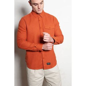 common | era - Overhemd Hinas - Burned Orange - maat XXL