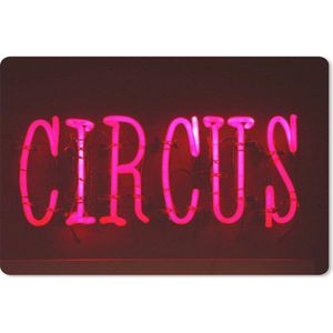 Bureau mat - Verlicht circus - 60x40
