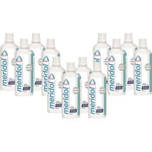 Meridol mondspoeling - 400 ml - mondspoeling - 400 ml - Mondwater - Voordeelverpakking 12 stuks