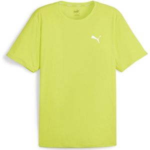 PUMA RUN FAVORITE VELOCITY TEE Heren Sportshirt - Lime Pow