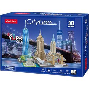 Cubic Fun 3D Puzzel City Line New York City 1 stuk