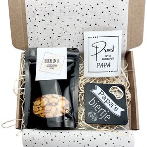Vaderdag Cadeauset | | DIY borrelpakket Papa | Proost op de allerliefste Papa | Papa's biertje | Cadeau Voor Papa | Verjaardag Cadeau | Vader | Papa | Vaderdag