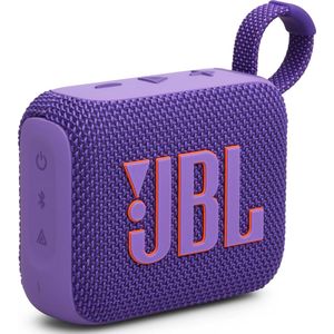 JBL GO 4 - Draadloze Bluetooth Mini Speaker - Paars