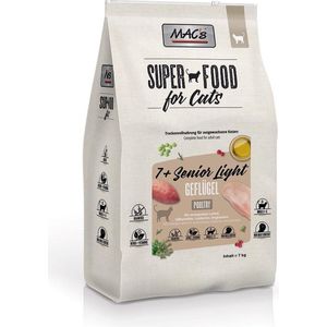 MAC’s Superfood Kattenvoer - Senior/Light - 7kg voor 7+ en te zware katten