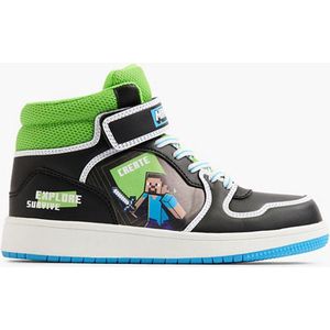 minecraft Zwarte hoge sneaker Minecraft - Maat 35