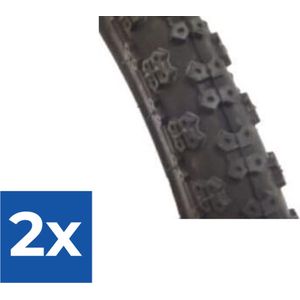 Deli Tire Buitenband S-101 BMX 16 x 2.125 zw - Voordeelverpakking 2 stuks