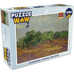 Puzzel Olijfbomen - Vincent van Gogh - Legpuzzel - Puzzel 1000 stukjes volwassenen