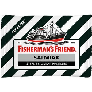 Fisherman s Friend Salmiak Suikervrij - 12 toonbankdisplaays (24 x 25 g) - 288 zakjes