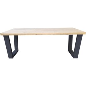 Wood4you - Eettafel - New York - industrial wood - hout - 200/90 cm