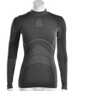 Rucanor Rucanor Arina Long Sleeve Shirt - Sportshirt -  Dames - Maat XL - XXL - Zwart;Grijs
