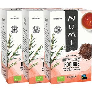 Numi - Rooibos - Biologisch  (3 doosjes thee)