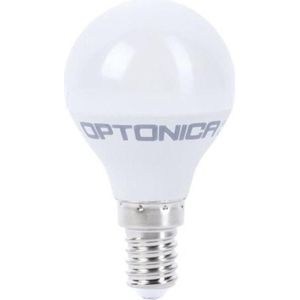 E14 LED lamp 5.5W 220V G45 - Koel wit licht - Kunststof - Wit Froid 6000K - 8000K - SILUMEN