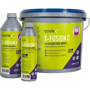 Codex X-Fusion 3-component Epoxy Mortel Crèmewit