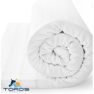 Toros Bedden Topdek - Matras - Topper Comfort Hr Exclusief Luxe XL 120x200 7 cm