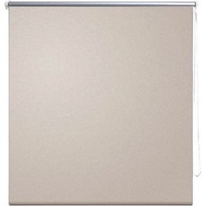 vidaXL - Rolgordijn - verduisterend - 100 - x - 175 - cm - beige