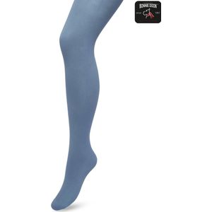 Bonnie Doon Opaque Comfort Panty 40 Denier Blauw Dames maat 44/46 XXL - Extra brede Comfort Boord - Tekent Niet - Kleedt Mooi af - Mat Effect - Gladde Naden - Maximaal Draagcomfort - China Blue - BN161911.179