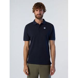 North Sails Basic Polo Met Korte Mouwen Blauw L Man