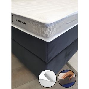Splitopper 180x200 - Hybride schuim - Prestige Aegis - Anti Allergie - Stevig & Ondersteunend - Ca. 12cm dik