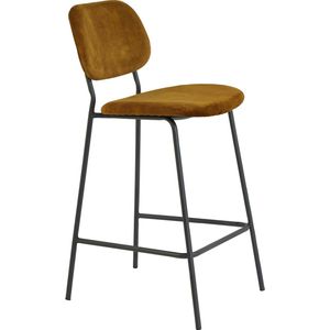 LifestyleFurn Eetkamerstoel - set van 2 - Kerbi - Rib - Off White