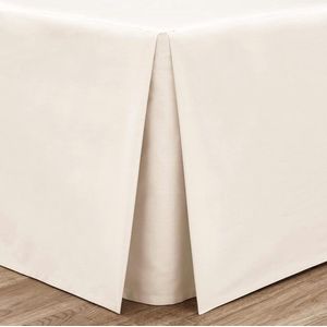 Easy Iron Percale Dubbele Platform Valance Sheet - Cream - Hoeslaken Catherine Lansfield