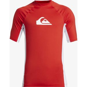 Quiksilver - UV-surf T-shirt voor heren - Everyday - Korte mouw - UPF50+ - High Risk Rood - maat XL