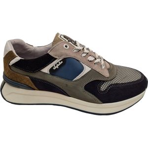 Australian Footwear - Kyoto Sneakers Grijs - Grey-Blue-Green - 44