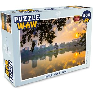 Puzzel Hanoi - Meer - Zon - Legpuzzel - Puzzel 500 stukjes
