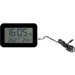 Benson Weerstation - Thermometer - Alarmklok - 11 x 7,3 cm - Binnen en Buiten