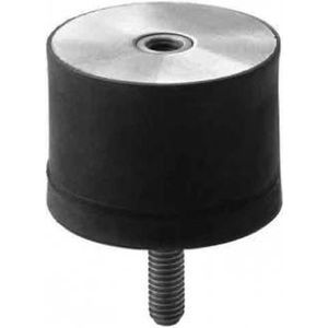 Cilindrische Trillingsdemper - RVS-316 - Type B 75 x 40 B m12x37/M12i